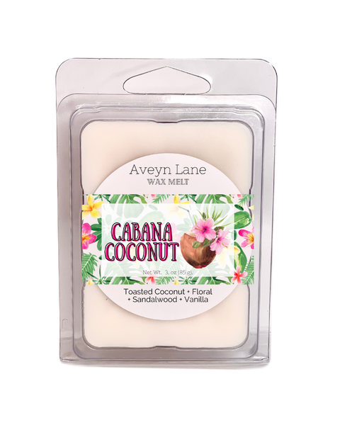 Coconut Cabana Wax Melt