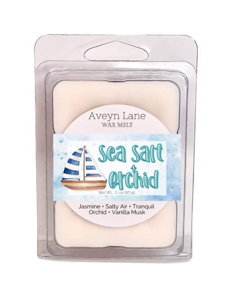 Sea Salt & Orchid Wax Melt